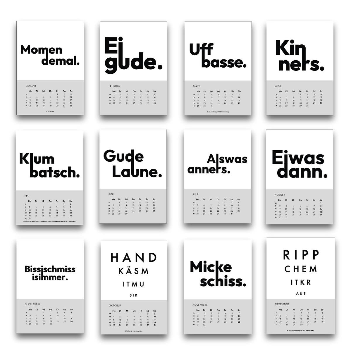 Hessischer Kalender 2027