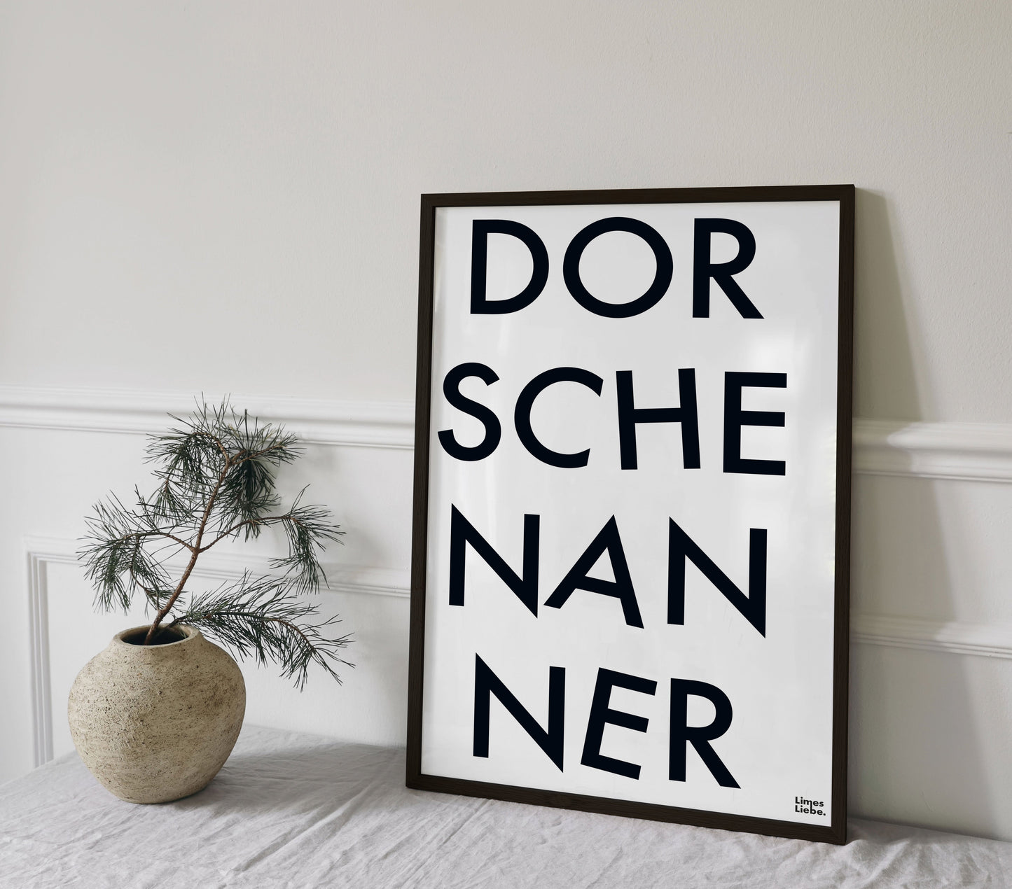 Hessisches Poster "Dorschenanner"