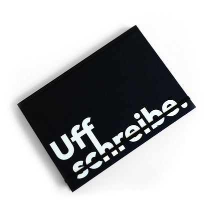 Notizbuch "Uffschreibe."