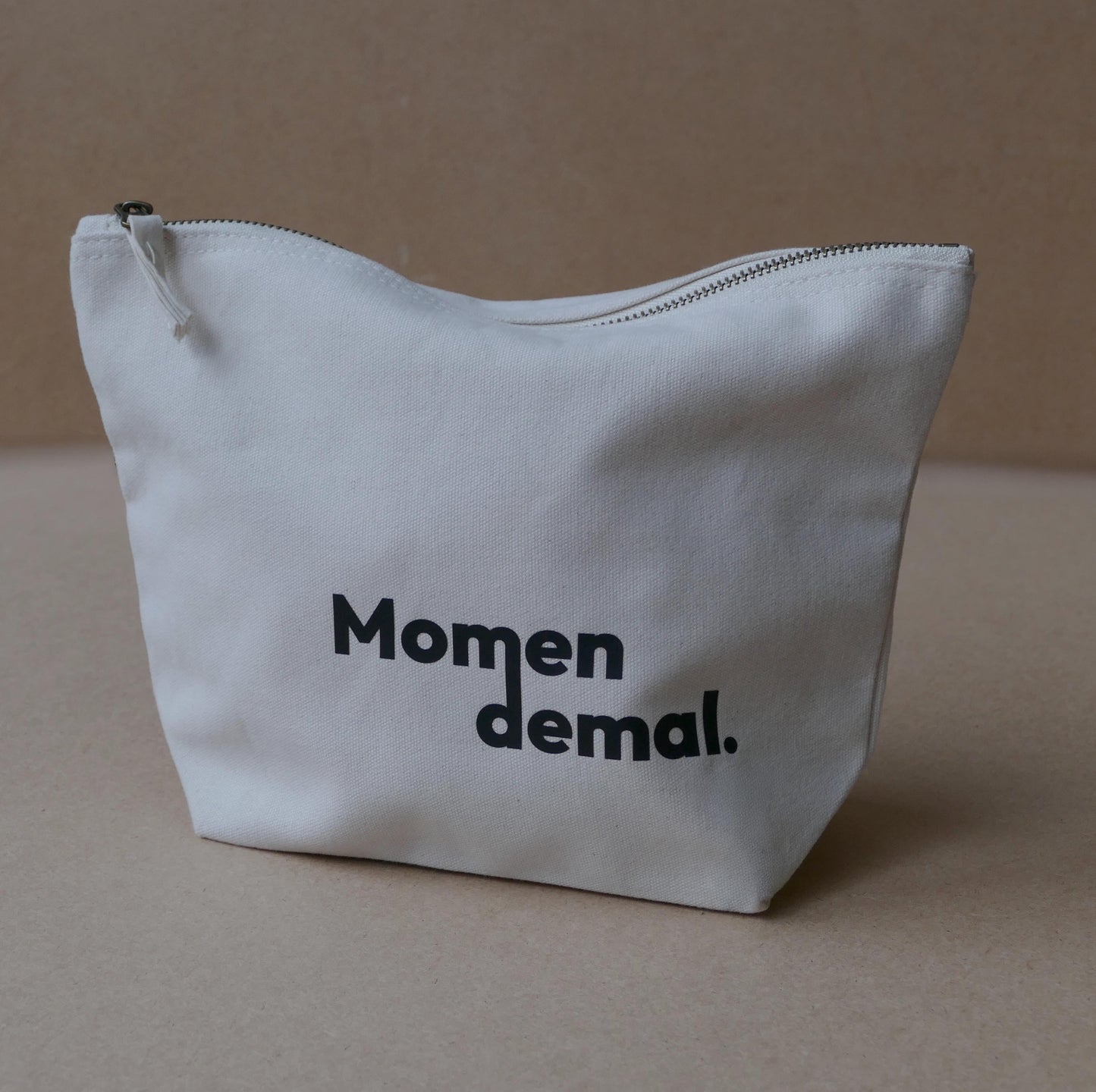 Canvas-Tasche M "Momendemal"