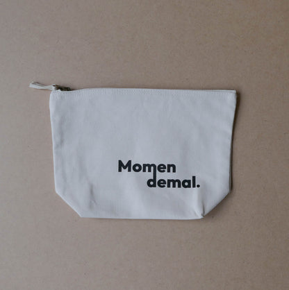 Canvas-Tasche M "Momendemal"