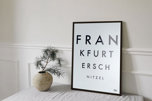Hessisches Bild "Frankfurter Schnitzel" Edition Deluxe